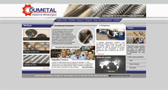 Desktop Screenshot of dumetal.com.br
